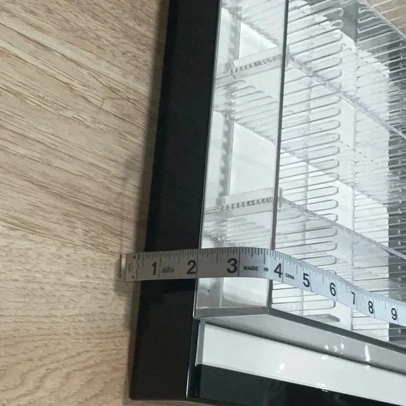 CHANEL Clear and Black Makeup Organizer Store Display from 2017 - Picture 12 of 12